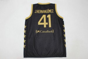 100 Centennial Spain Team 41 Juan Hernangomez Jersey Black Espana